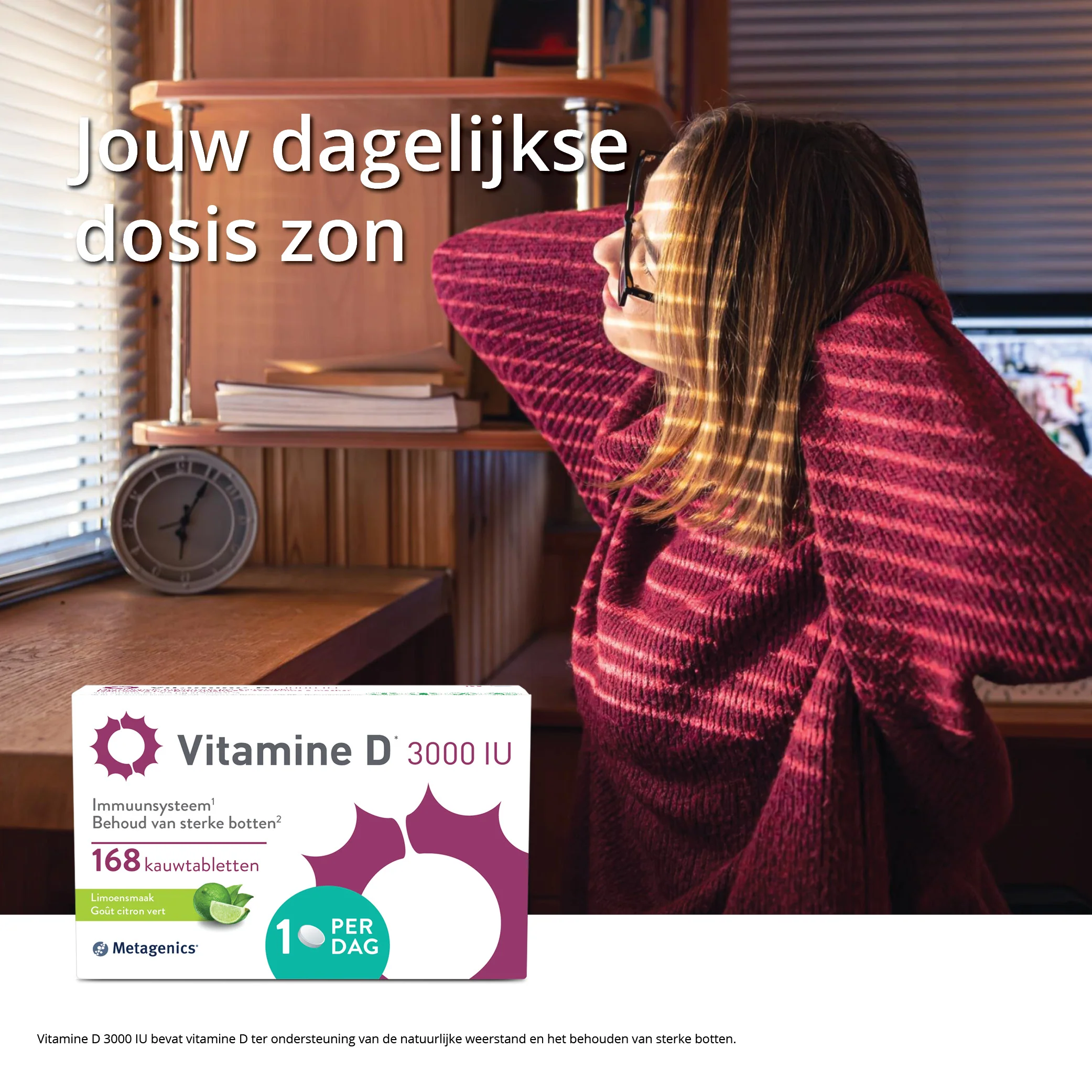 Vitamine D 3000 IU 168 Kauwtabletten - Image 3